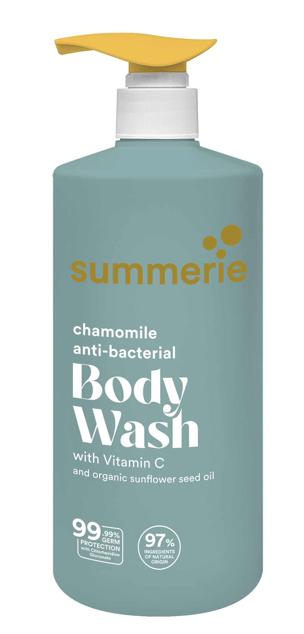 Summerie Body Wash Bottle 650ml Chamomile F 300dpi